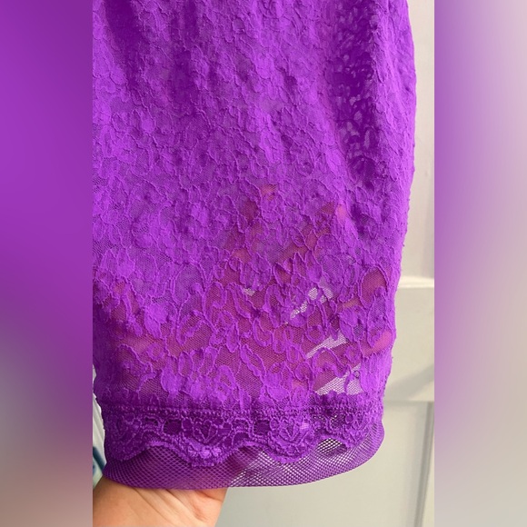 Victoria’s Secret Vintage Lace Sheer Mini Dress Size Small - Picture 3 of 6